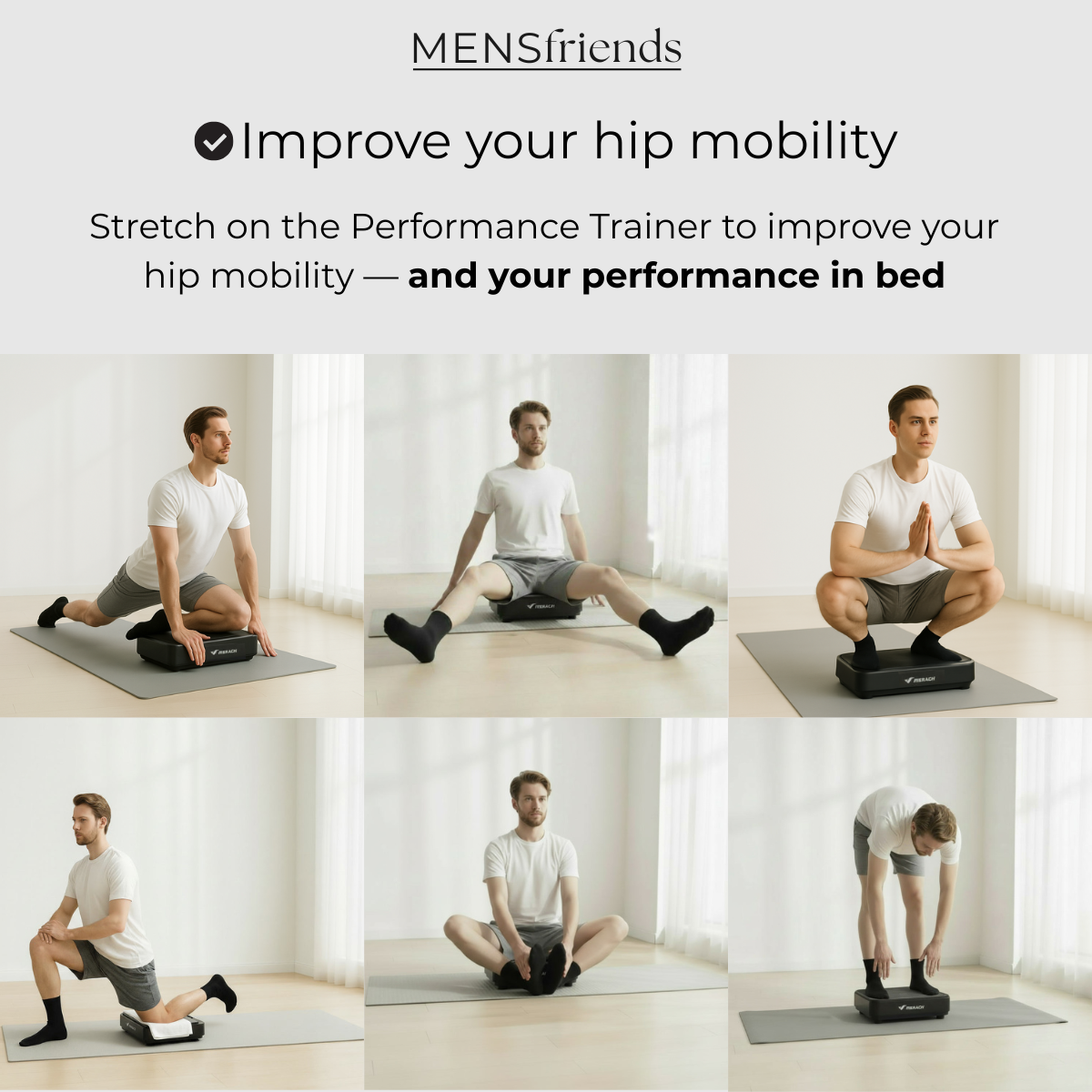MENSfriends - Merach Performance Trainer